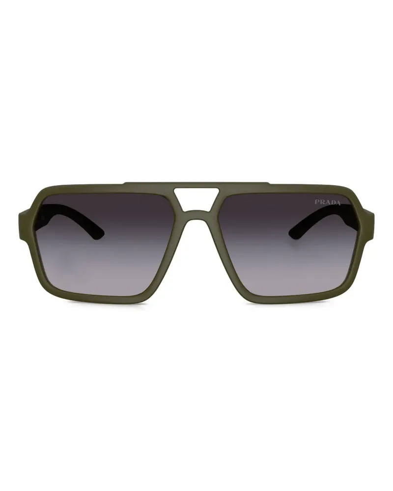 Prada Getönte Pilotenbrille - Grün Grün