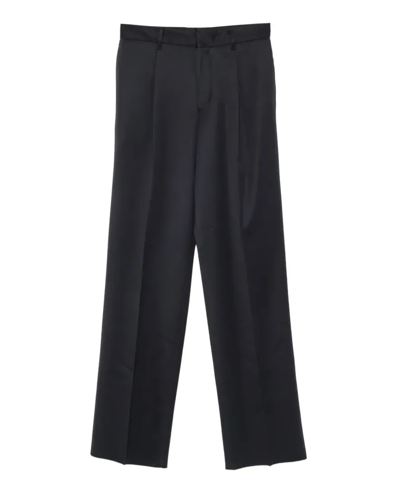 LARDINI Migio Hose aus Wolle - Blau Blau