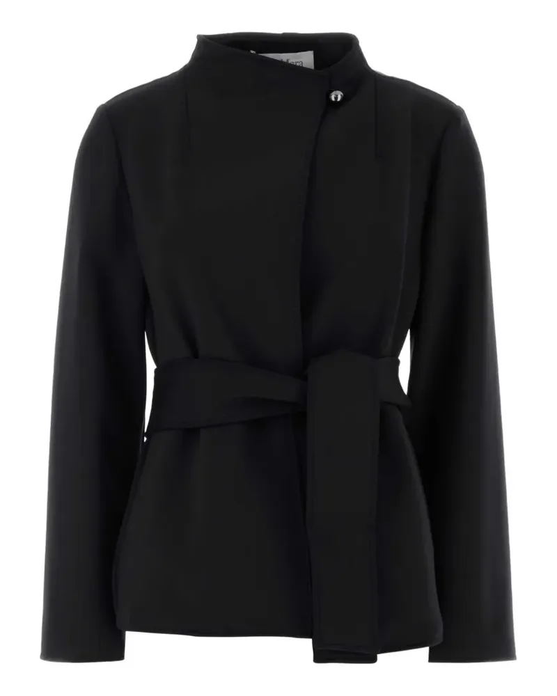 Max Mara Talamo wrap blazer - Schwarz Schwarz