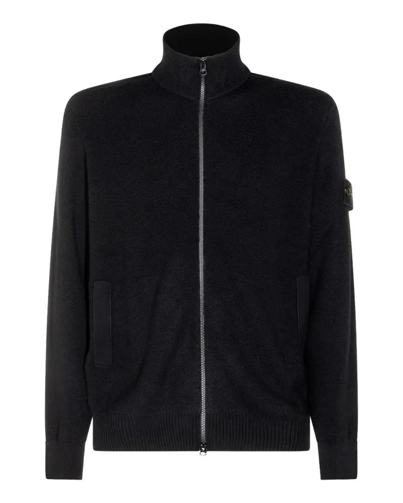 Stone Island 5100012 pure RWS wool jumper - Schwarz Schwarz