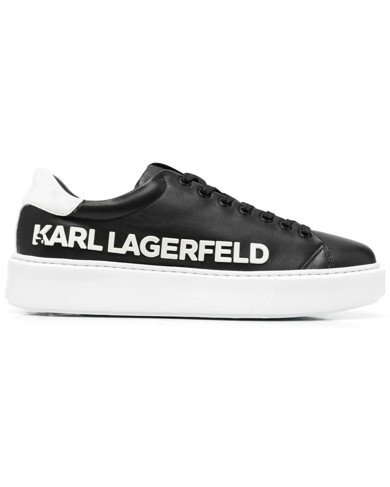 Karl Lagerfeld Maxi Kup Sneakers - Schwarz Schwarz