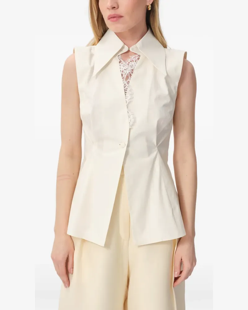 CONCEPTO Ember lace shirt - Nude Nude