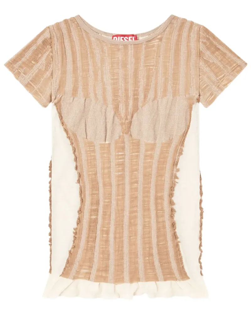 Diesel M-Calai T-Shirt - Nude Nude