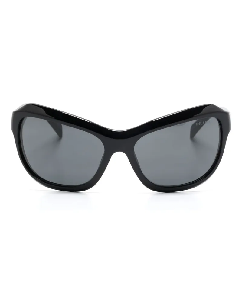 Prada Swing Sonnenbrille - Schwarz Schwarz