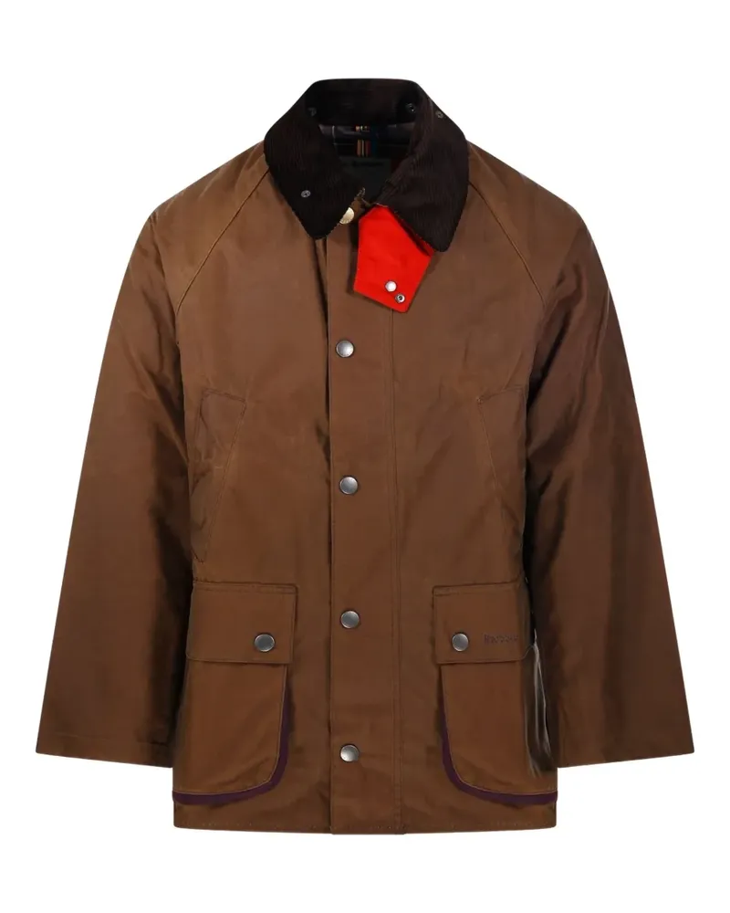Paul Smith corduroy-collar jacket - Braun Braun