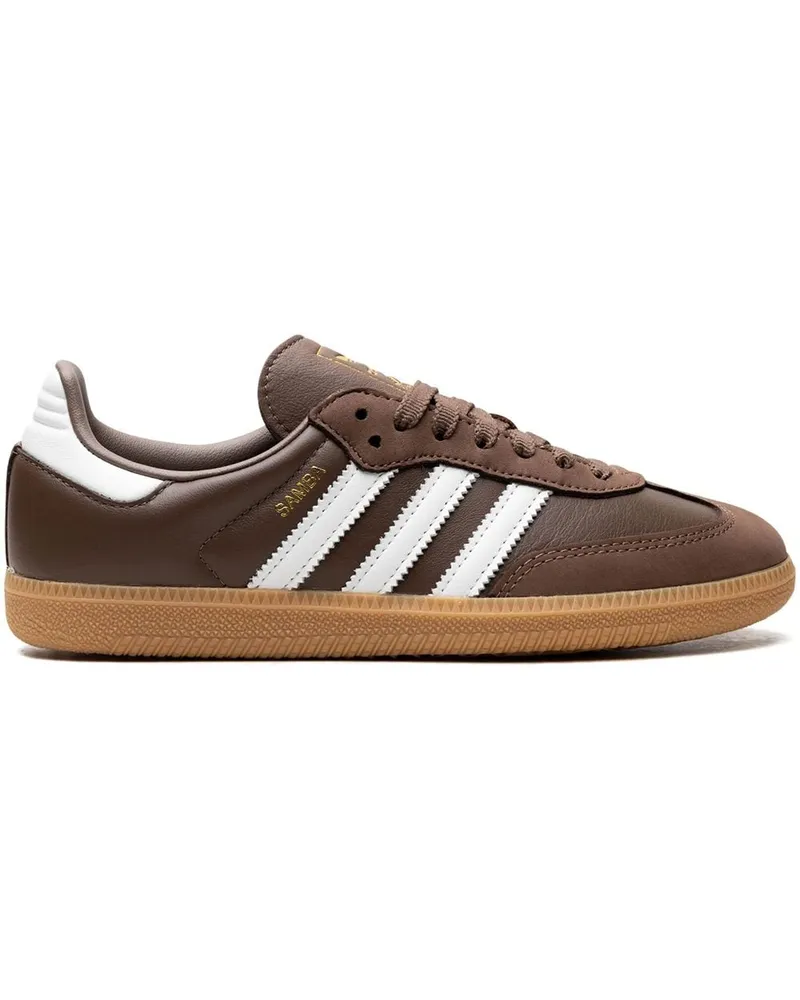 adidas Samba OG Earth Strata Gum Sneakers - Braun Braun