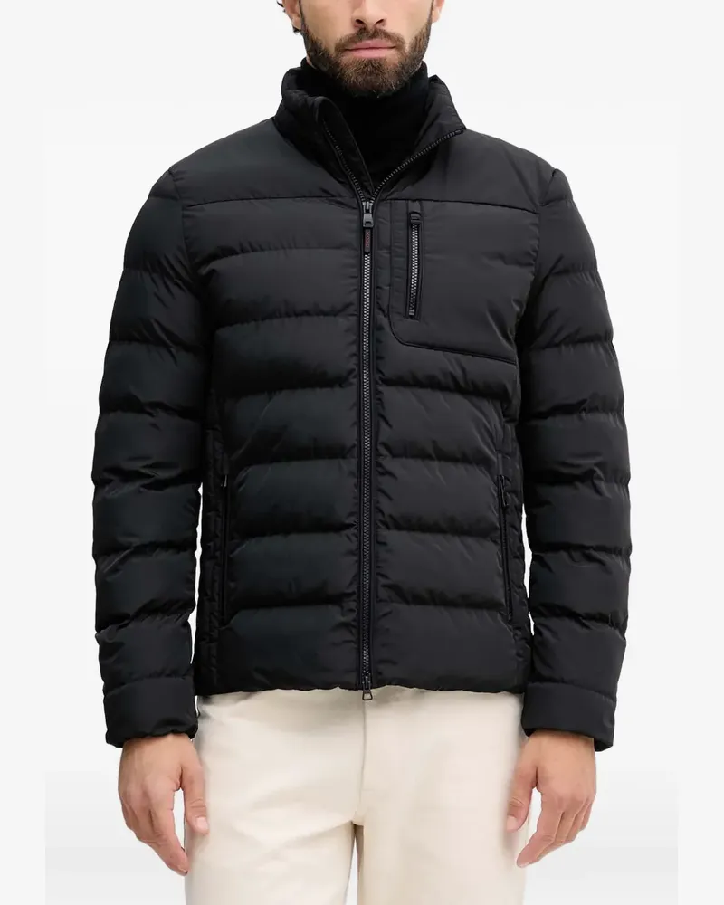 Geox Snake 2.0 zip pocket jacket - Schwarz Schwarz