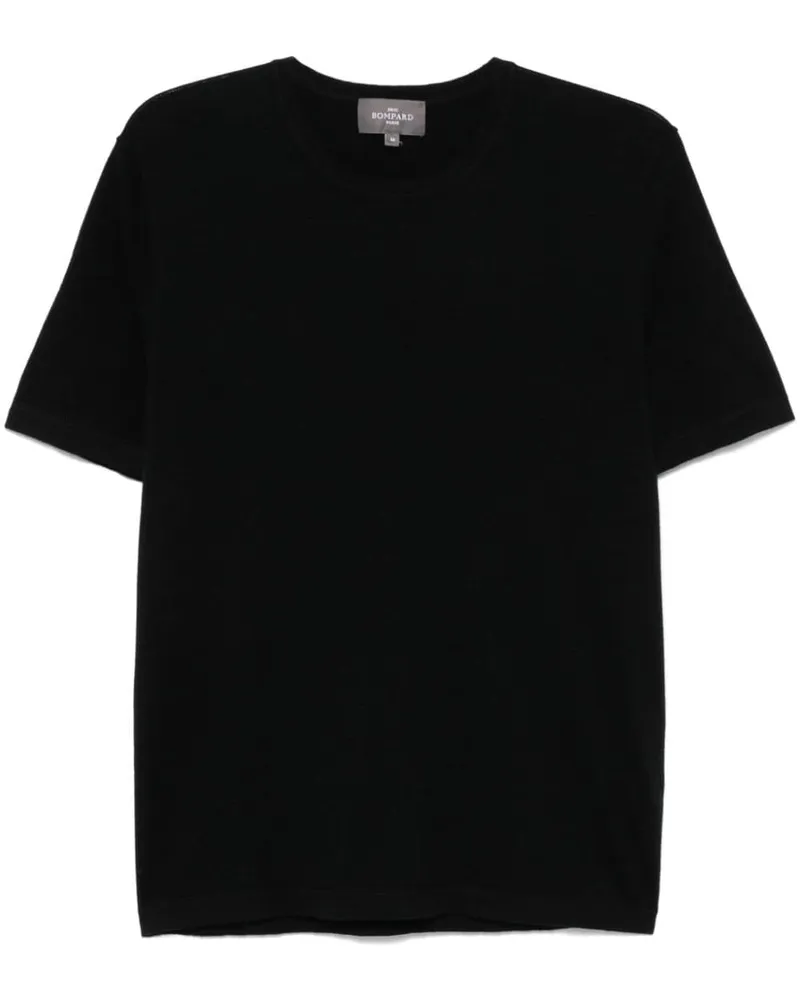 Eric Bompard Extrafine T-Shirt - Schwarz Schwarz