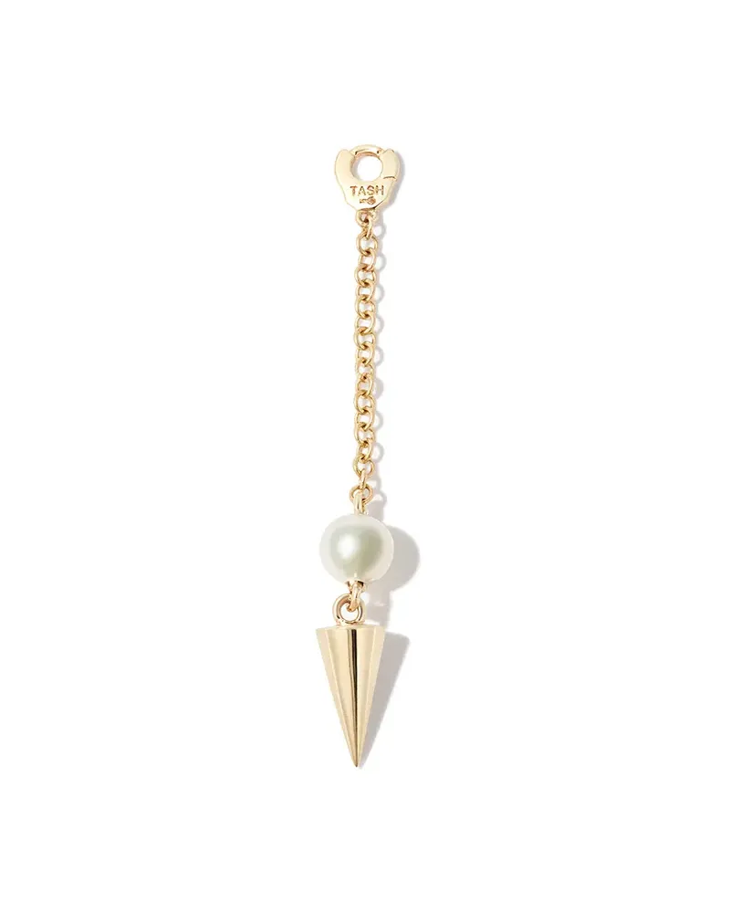 Maria Tash Hängeohrring mit Stachel 40mm - Gold Gold