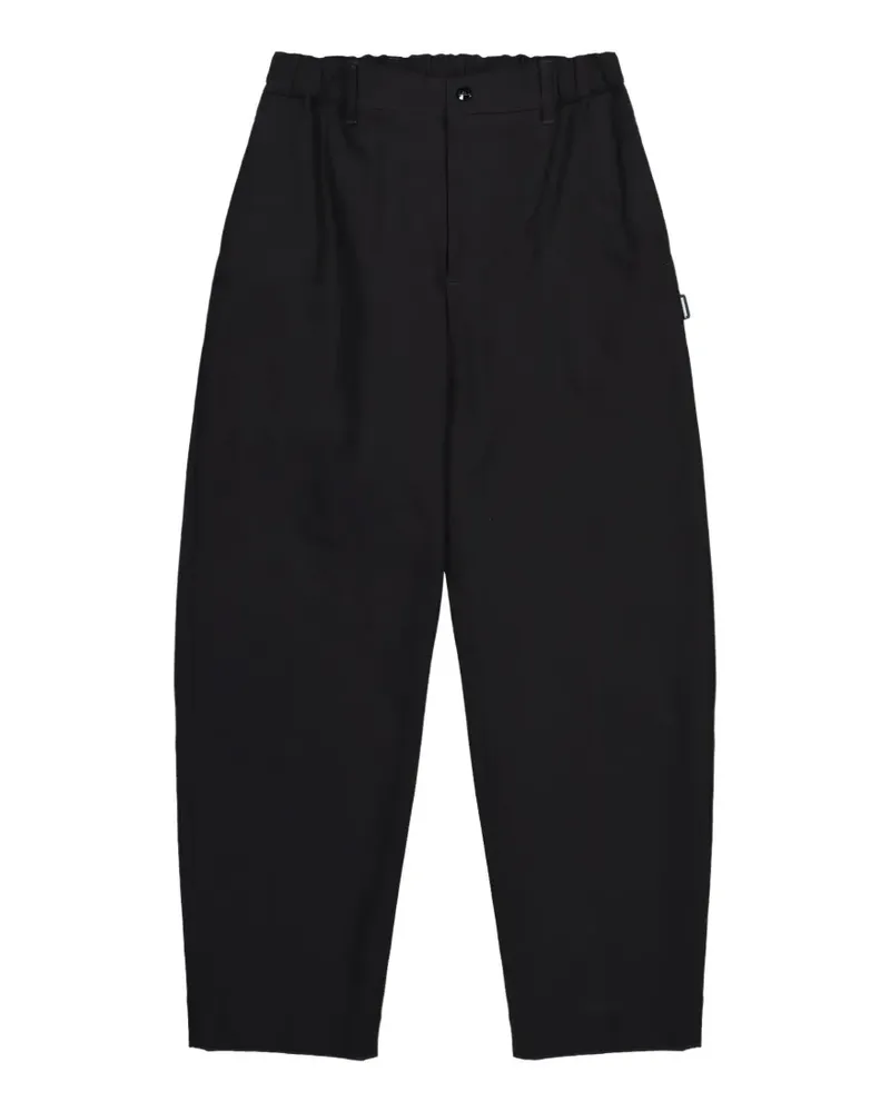 Neighborhood tapered silhouette trousers - Schwarz Schwarz