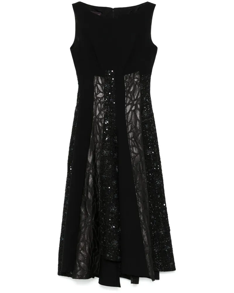 Talbot Runhof Foobar7 Midikleid - Schwarz Schwarz