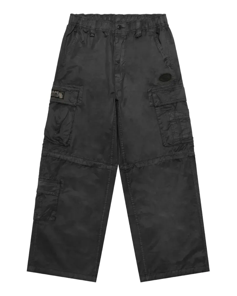 BAPE Wandelbare Cargohose - Schwarz Schwarz