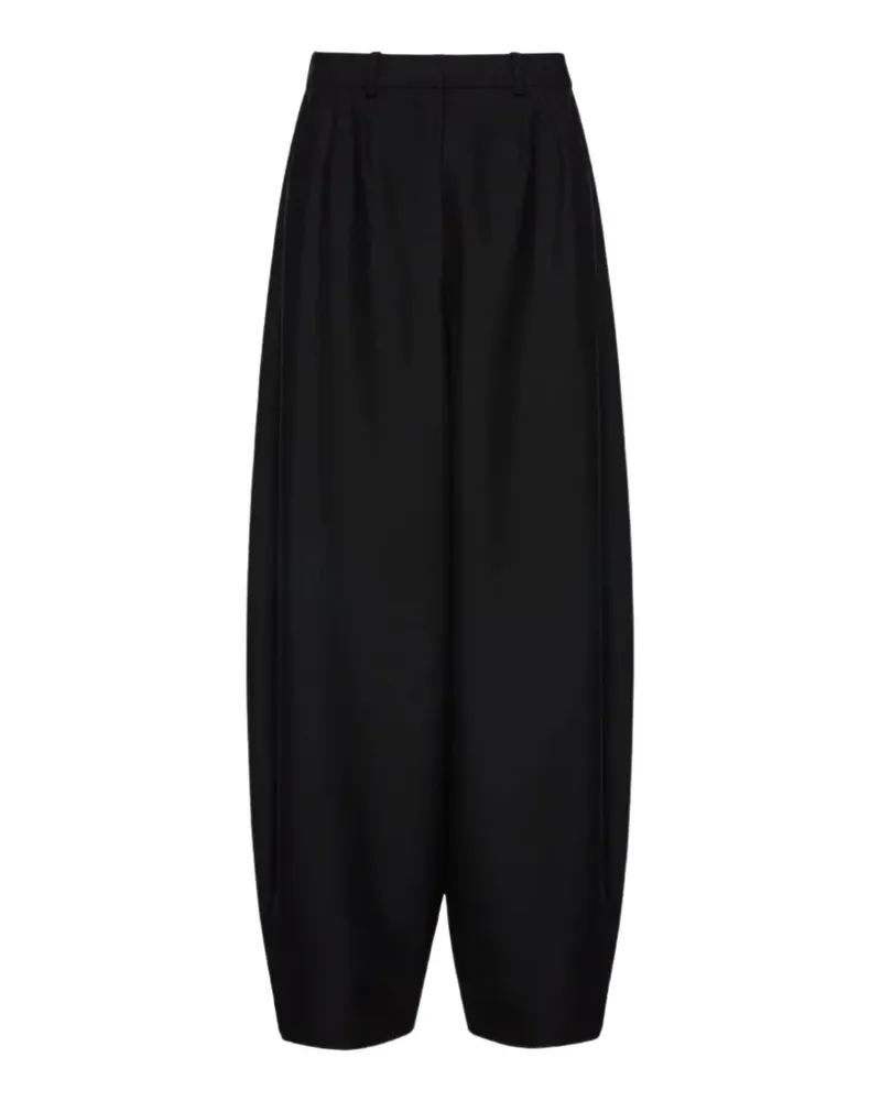 Magda Butrym balloon-leg trousers - Schwarz Schwarz