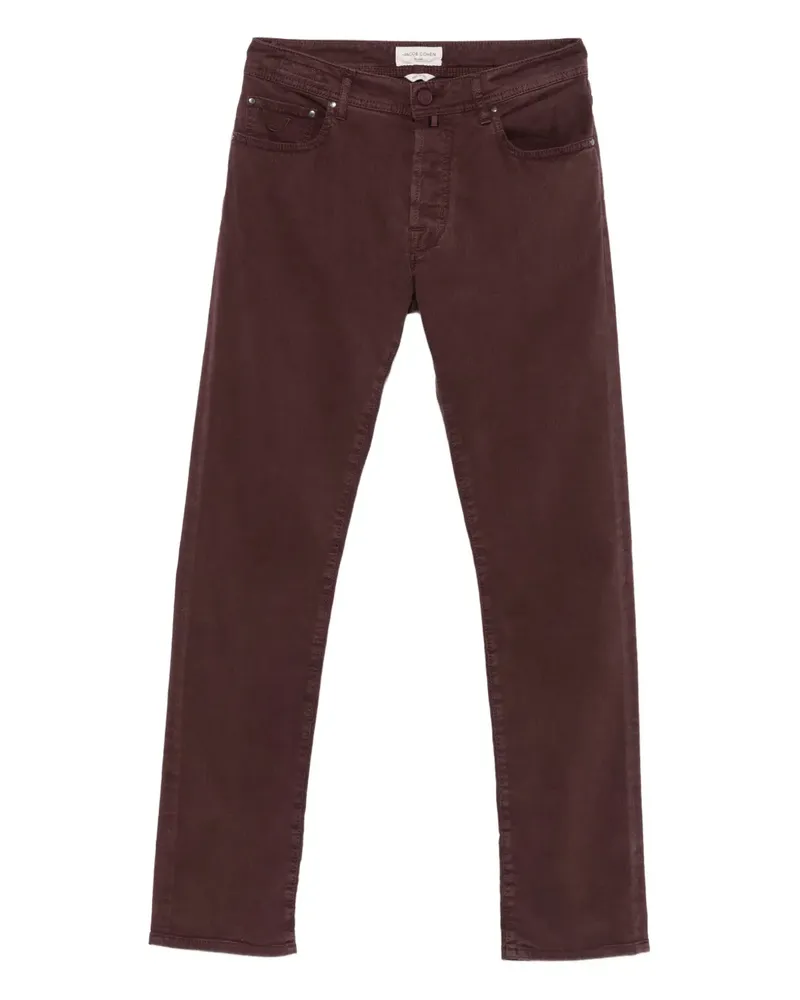 Jacob Cohën Scoot Hose im Five-Pocket-Design - Braun Braun
