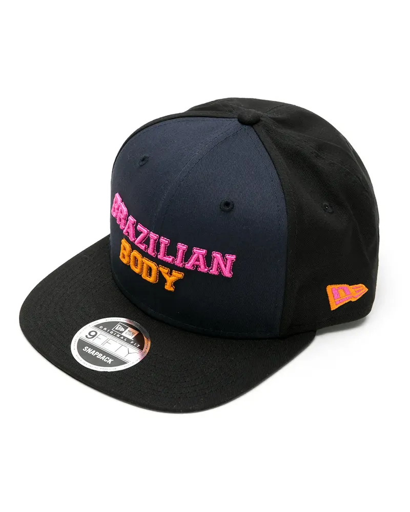 Amir Slama x New Era 'Brasilian Body' Baseballkappe - Schwarz Schwarz
