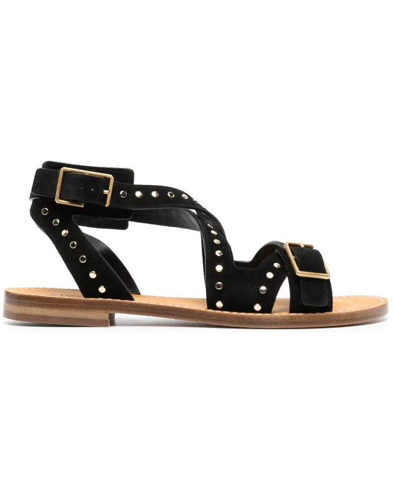 Zadig & Voltaire Cecilia Caprese Sandalen Schwarz