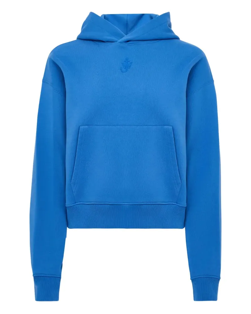 J.W.Anderson Hoodie mit Logo-Stickerei - Blau Blau