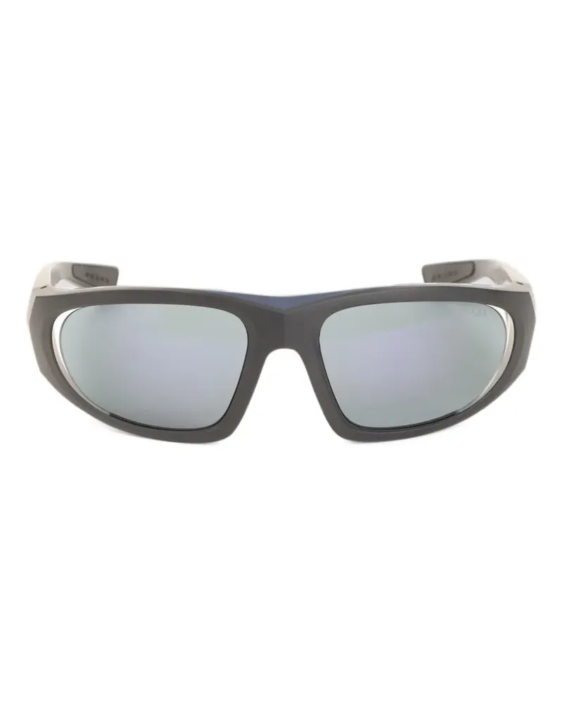 Prada rectangle-frame sunglasses - Schwarz Schwarz
