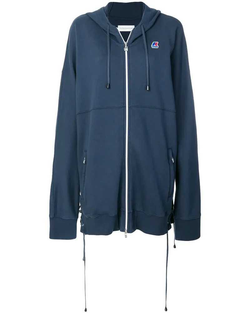 Faith Connexion Kway' Kapuzenjacke - Blau Blau