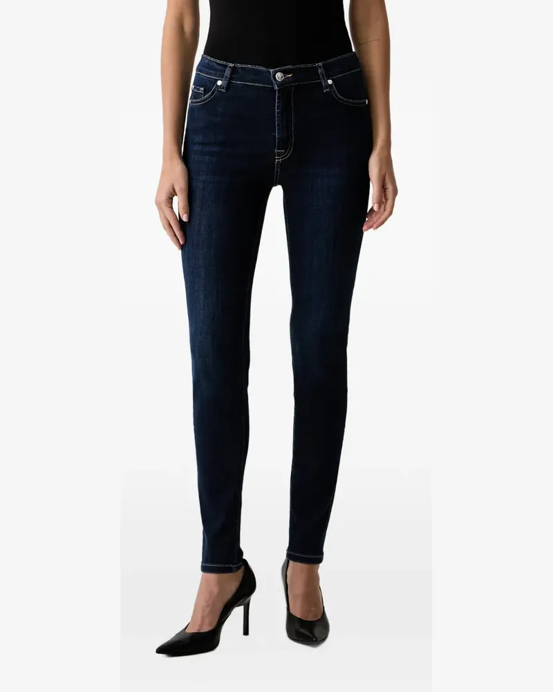 JOOP! Slim-Fit-Jeans mit Logo-Patch - Blau Blau