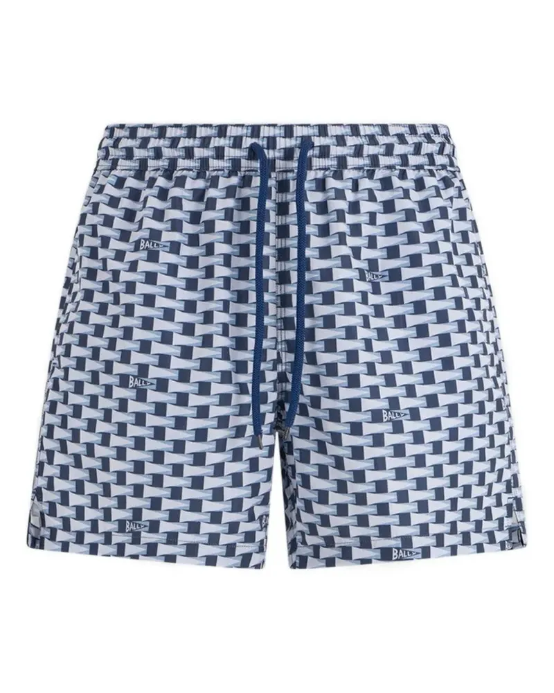 Bally printed swim shorts - Blau Blau
