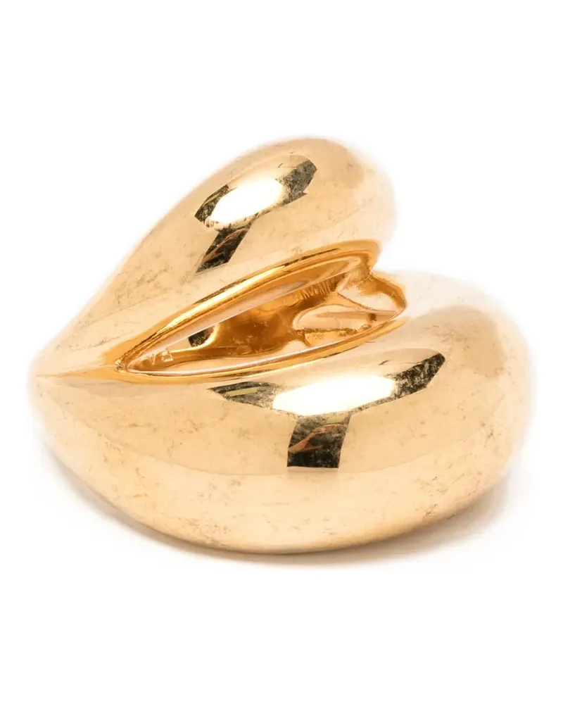 PANCONESI domed ring - Gold Gold