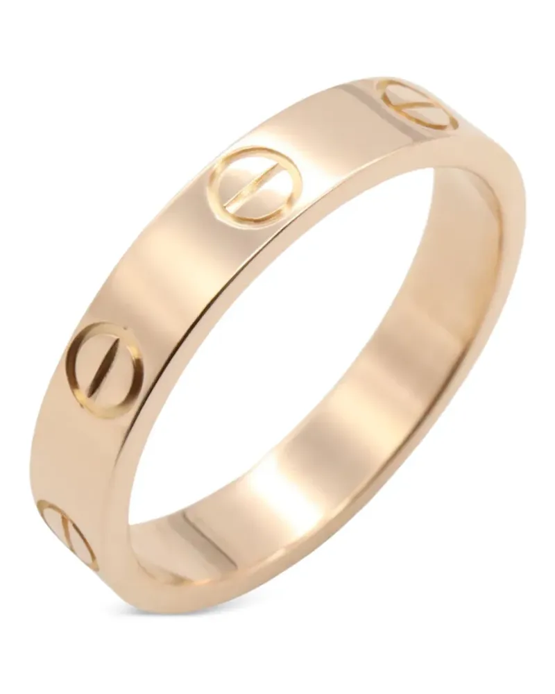 Cartier 2010s 18kt Mini Love Rotgoldring Gold