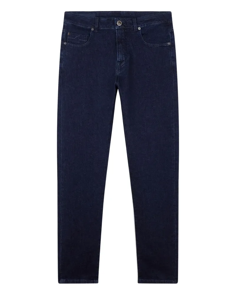 Paul & Shark Five-Pocket-Jeans - Blau Blau