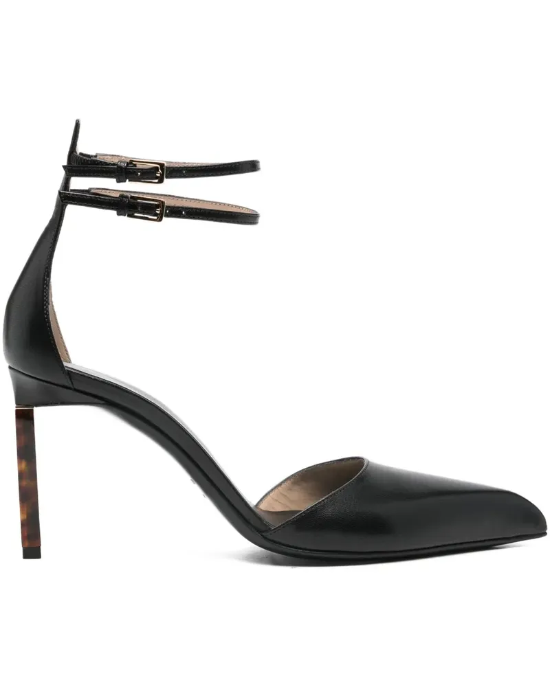 Tom Ford leather heeled pumps - Schwarz Schwarz