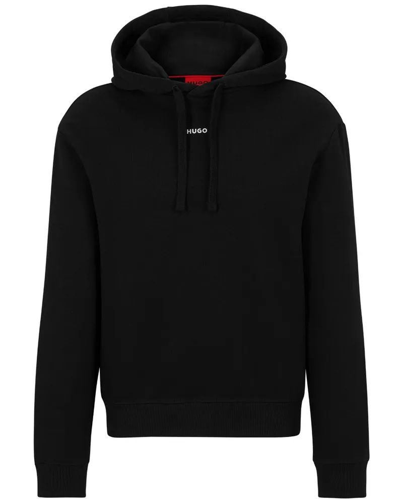 HUGO BOSS Dapo Hoodie mit Logo-Print - Schwarz Schwarz