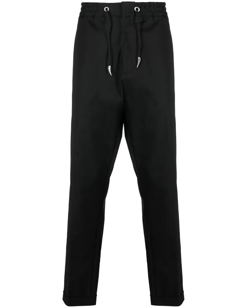 Roberto Cavalli Jogginghose mit Logo-Patch - Schwarz Schwarz