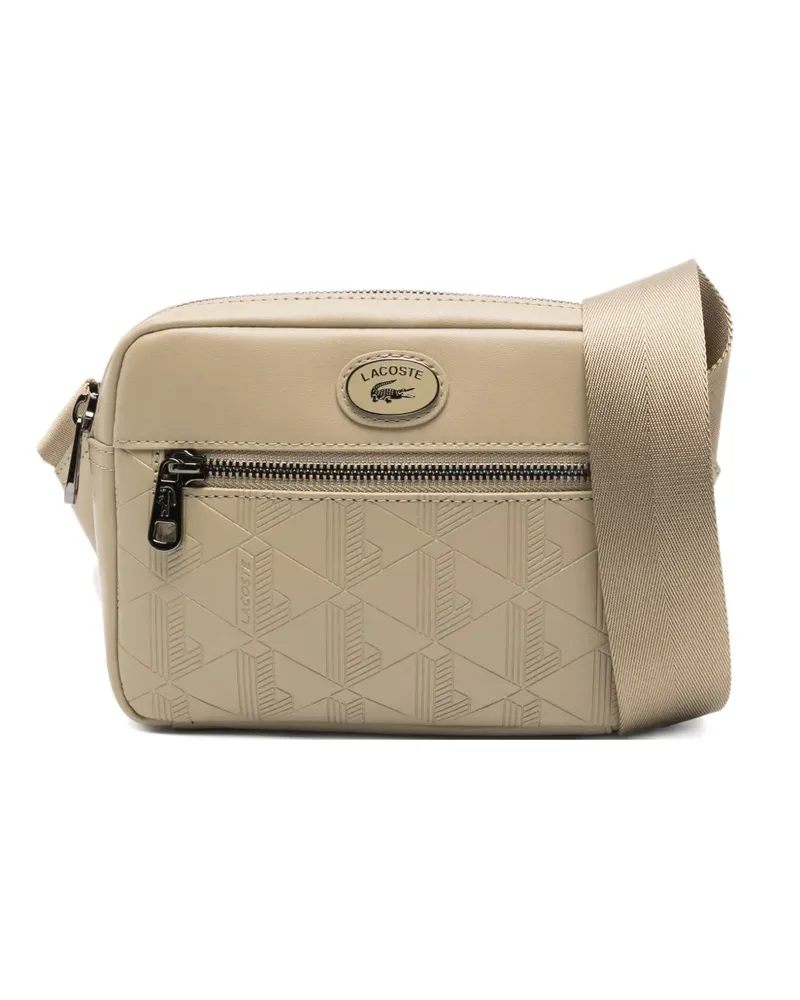 Lacoste Nomogramme Kuriertasche - Nude Nude