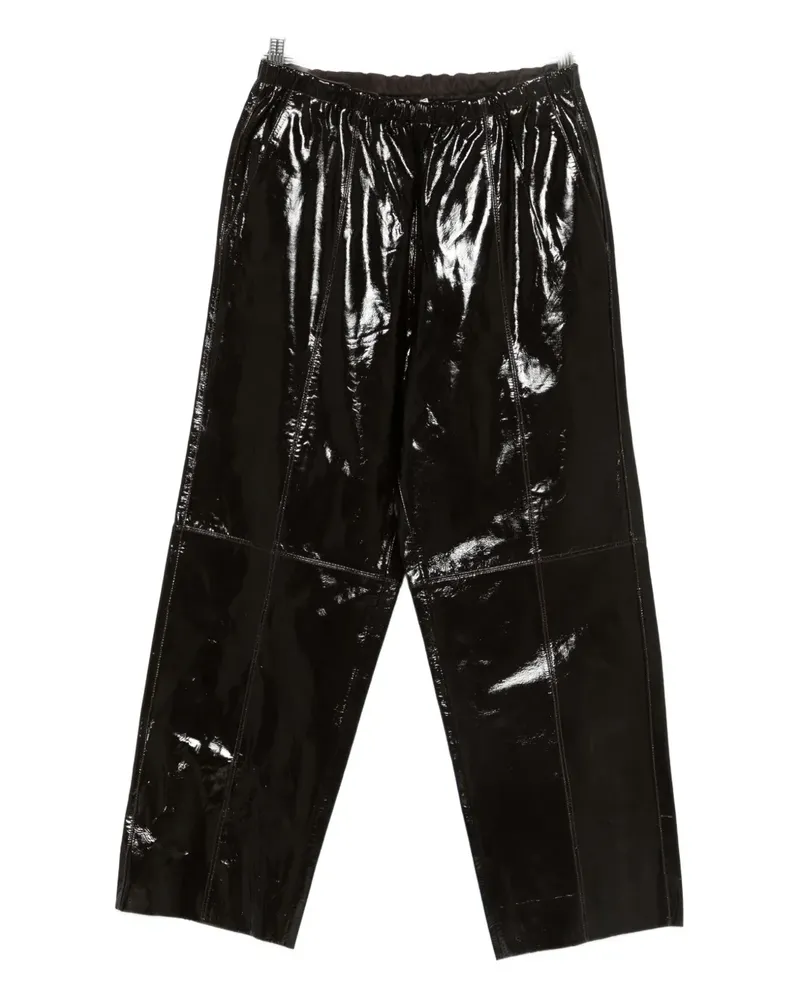 ALYSI Hose aus Leder - Braun Braun