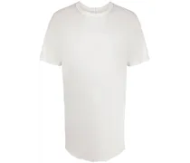 Langes T-Shirt mit Schnürung