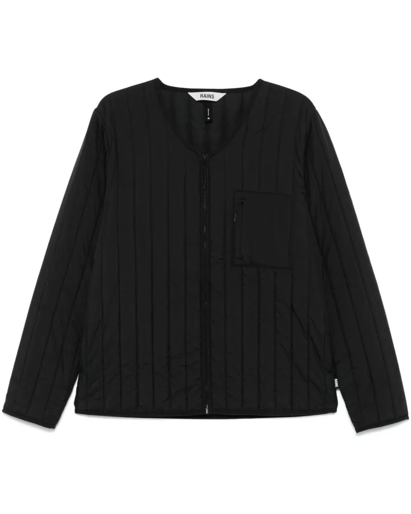 RAINS Banja Liner Steppjacke - Schwarz Schwarz