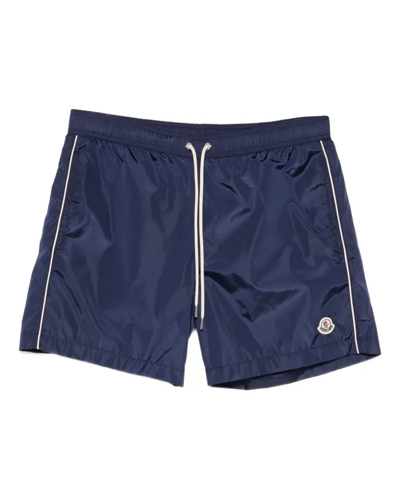 Moncler drawstring swim shorts - Blau Blau