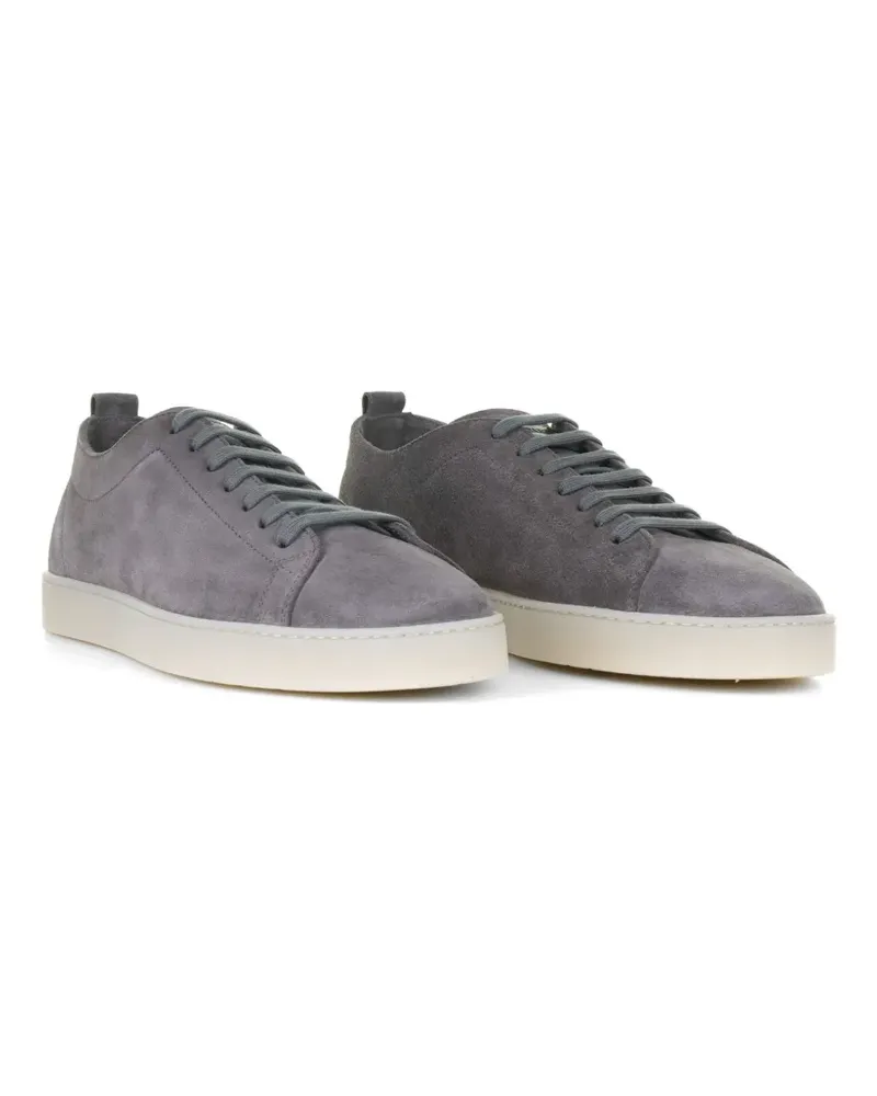 Neil Barrett leather sneakers - Grau Grau