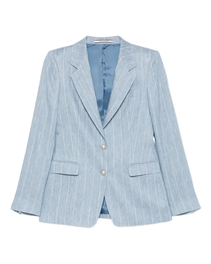 Tagliatore striped button jacket - Blau Blau