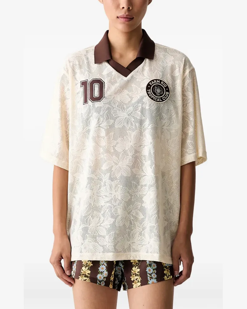 adidas x Farm Rio premium jersey - Nude Nude