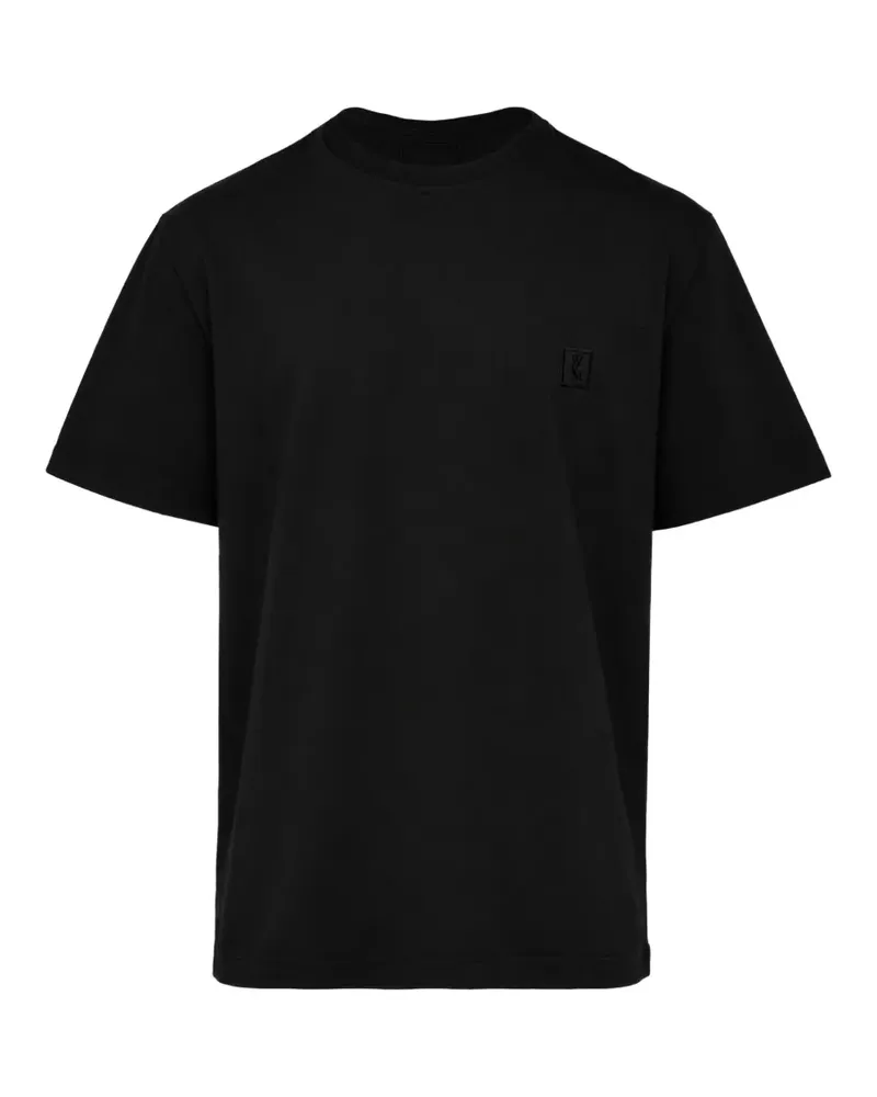Wooyoungmi logo-print T-shirt - Schwarz Schwarz