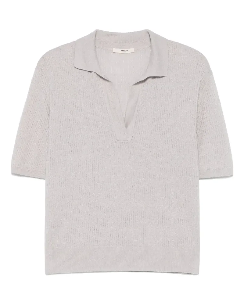 BARENA Vibia Alafin T-Shirt - Grau Grau