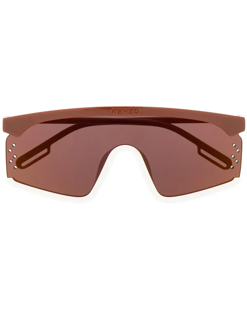 Kenzo Sonnenbrille im Oversized-Design - Braun Braun