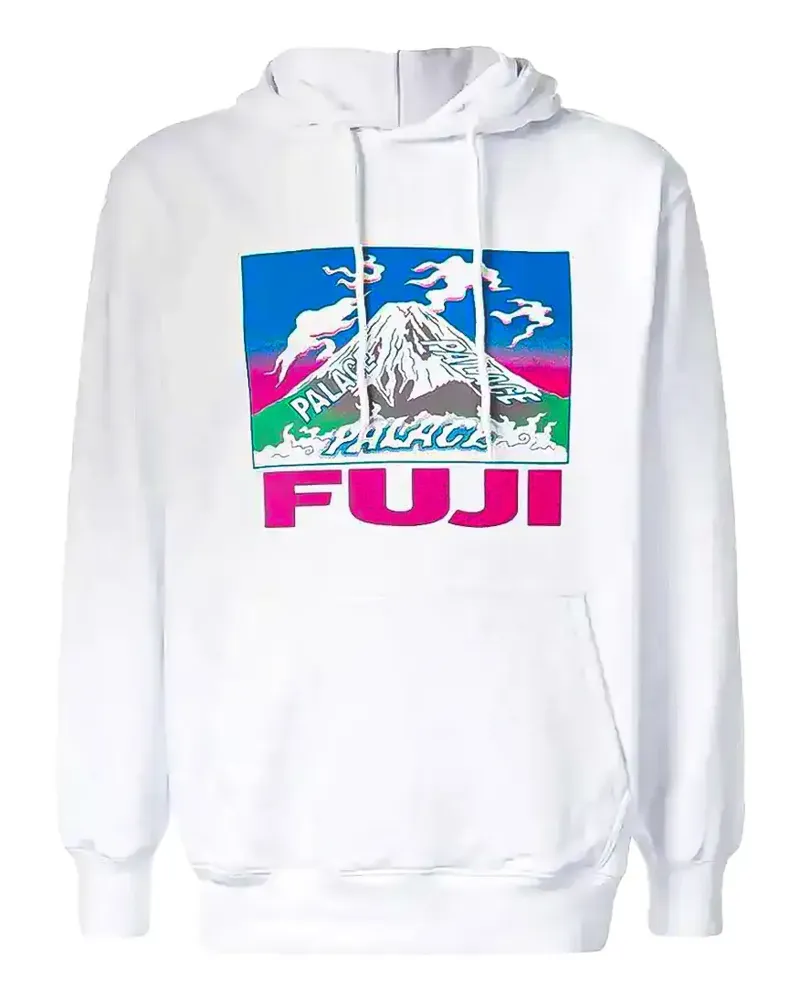 PALACE Hoodie mit grafischem Print - Weiß Weiß