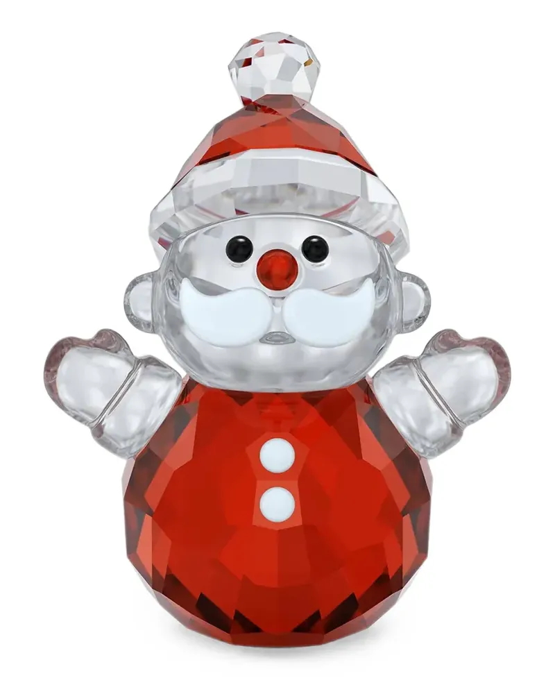 Swarovski Holiday Cheers faceted Santa ornament - Rot Rot
