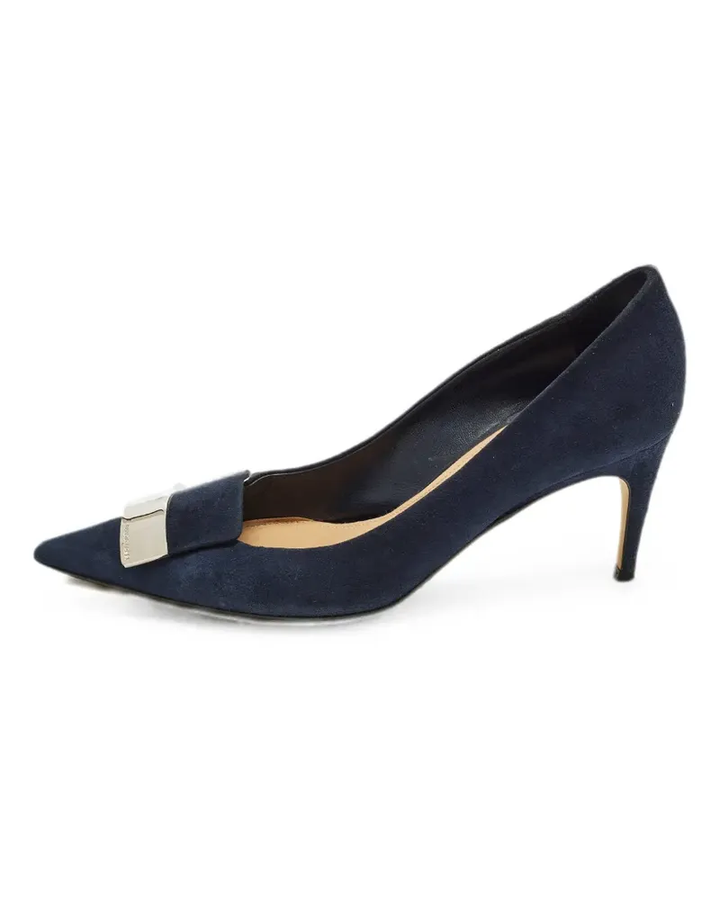 Sergio Rossi SR1 pointed-toe pumps - Blau Blau
