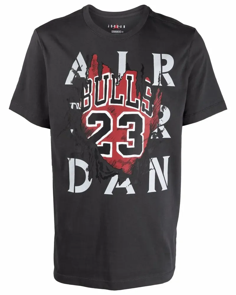 Jordan T-Shirt mit grafischem Print Grau