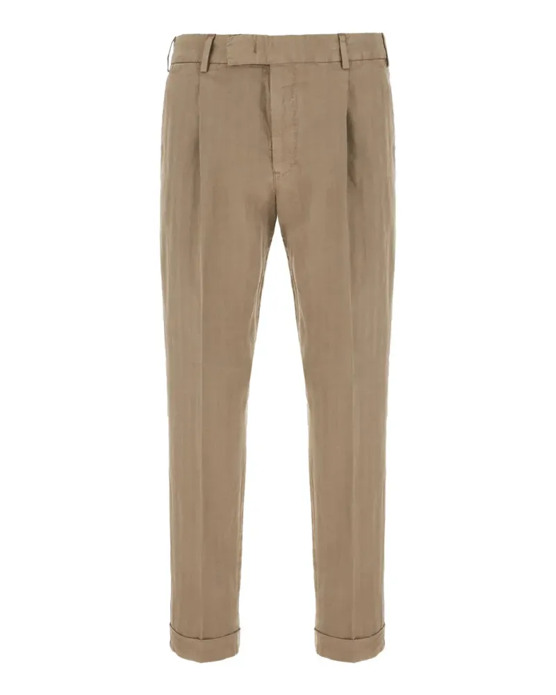 PT TORINO Plissierte Hose - Braun Braun