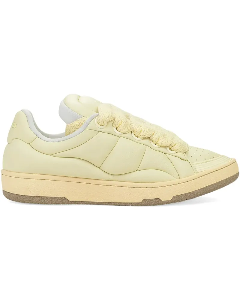 Lanvin Basses Curb XL "Camomille" Sneakers - Gelb Gelb