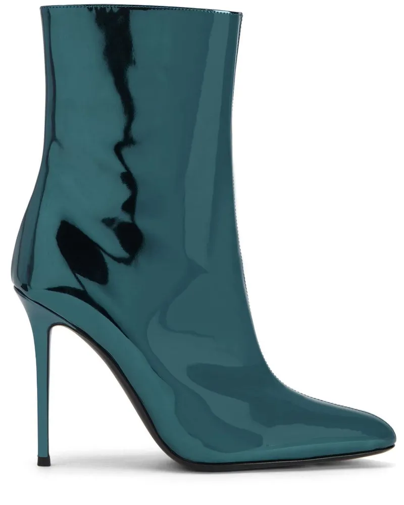 Giuseppe Zanotti Brytta Stiefel 105mm - Blau Blau