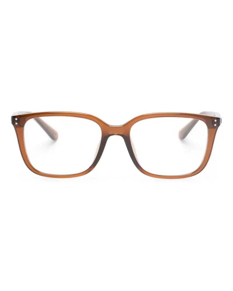 Ray Ban Brille mit eckigem Gestell - Braun Braun